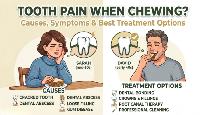 Tooth Pain When Chewing Causes, Symptoms & Best Treatment Options