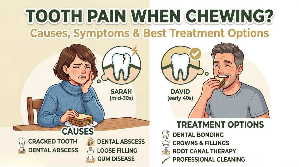 Tooth Pain When Chewing Causes, Symptoms & Best Treatment Options
